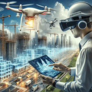 Augmented Reality (AR) and Virtual Reality in Industrial Warehouse Construction.