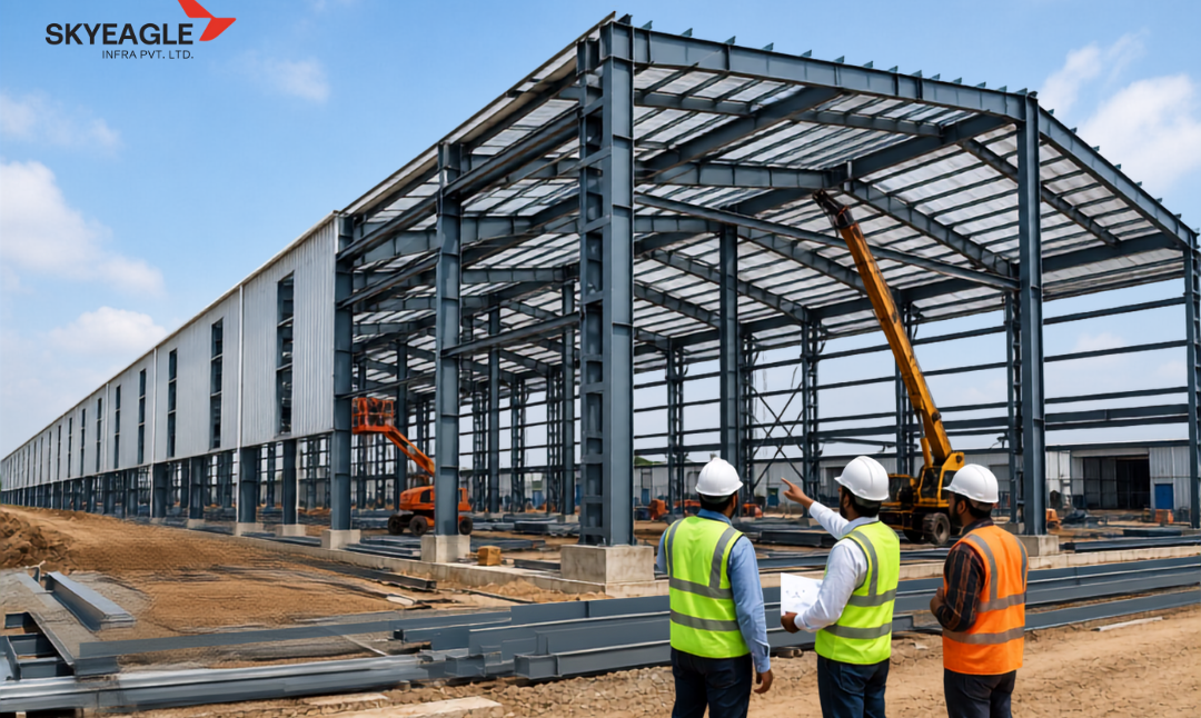 PEB construction for industrial buildings
